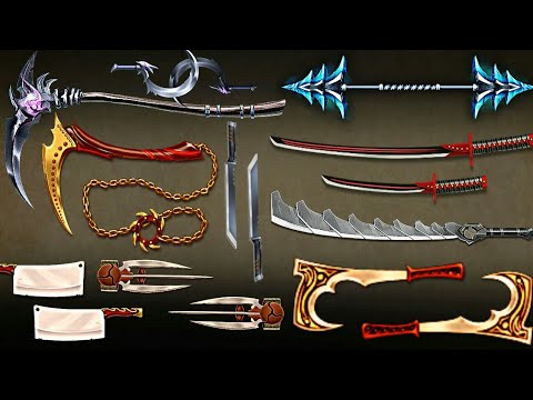 Shadow fight 2 weapons for shogun